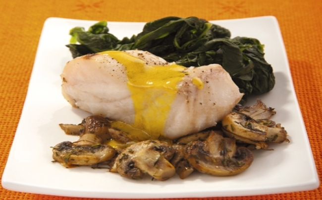 Pescado a la mostaza